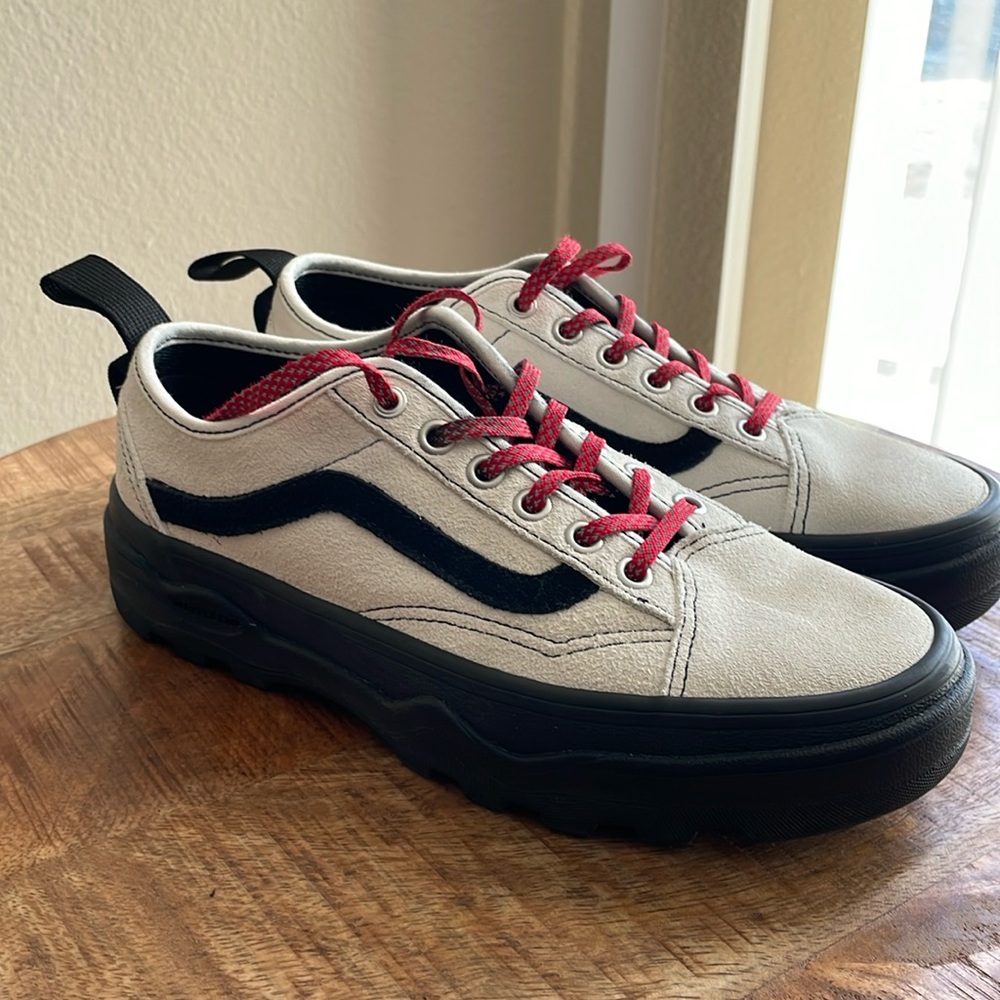 Three different pairs of Vans